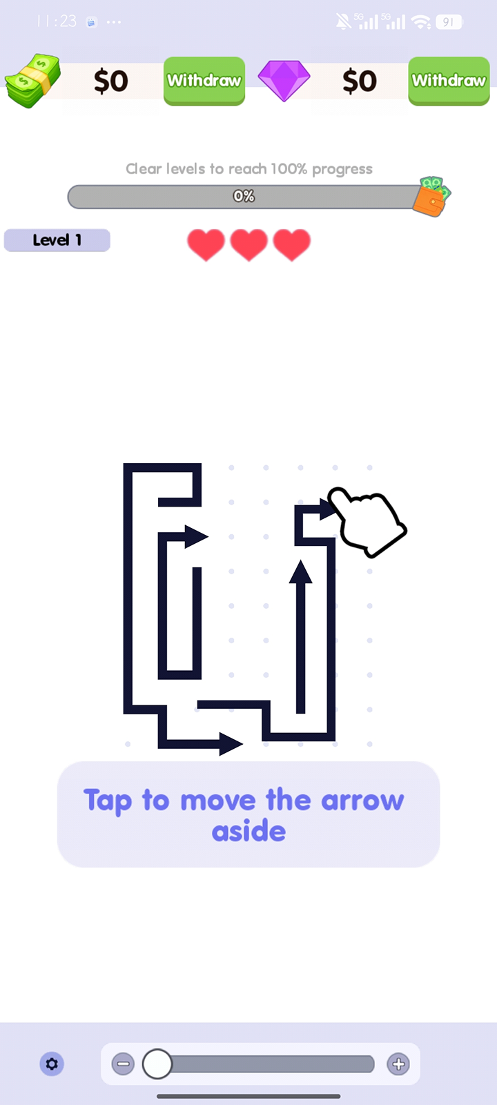 Arrow Way Out gameplay screenshot