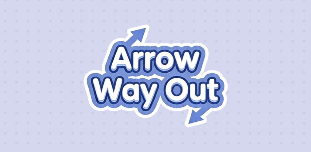 Arrow Way Out promotional banner with game branding